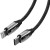 Baseus BMX Sequins MFI Type-C to Lightning 18W 1.2m Black (CATLLP-A01)