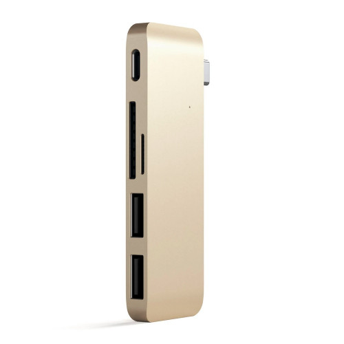 Satechi Type-C USB 3.0 Passthrough Hub Gold (ST-TCUPG)