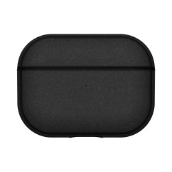 Чохол-накладка (пластиковий) Apple AirPods Pro Incase Metallic Case Black (INOM100678-BLK)