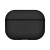 Чехол-накладка (пластиковый) Apple AirPods Pro Incase Metallic Case Black (INOM100678-BLK)