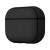Чехол-накладка (пластиковый) Apple AirPods Pro Incase Metallic Case Black (INOM100678-BLK)