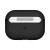 Чехол-накладка (пластиковый) Apple AirPods Pro Incase Metallic Case Black (INOM100678-BLK)