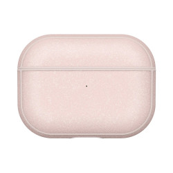 Чохол-накладка (пластиковий) Apple AirPods Pro Incase Metallic Case Rose Quartz (INOM100678-RSQ)