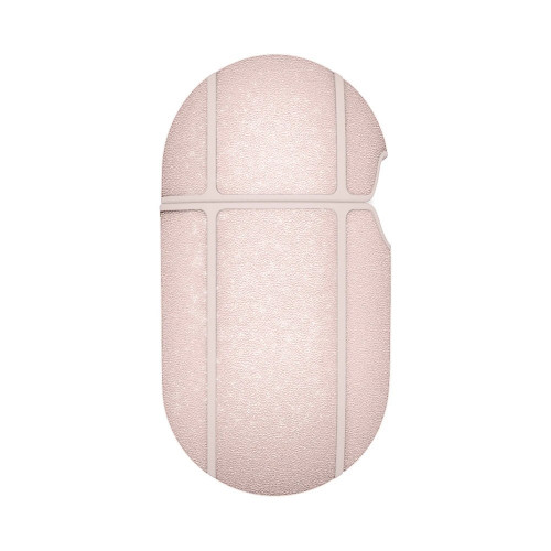 Чехол-накладка (пластиковый) Apple AirPods Pro Incase Metallic Case Rose Quartz (INOM100678-RSQ)