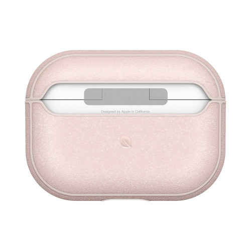 Чехол-накладка (пластиковый) Apple AirPods Pro Incase Metallic Case Rose Quartz (INOM100678-RSQ)