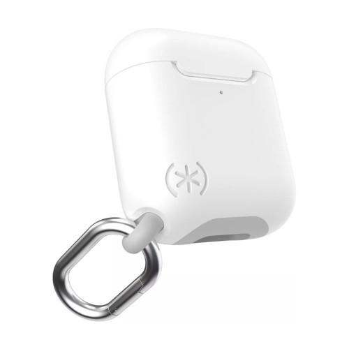 Чехол-накладка (пластиковый) Apple AirPods Speck Presidio Pro White/Marble Grey (SP-132765-8630)
