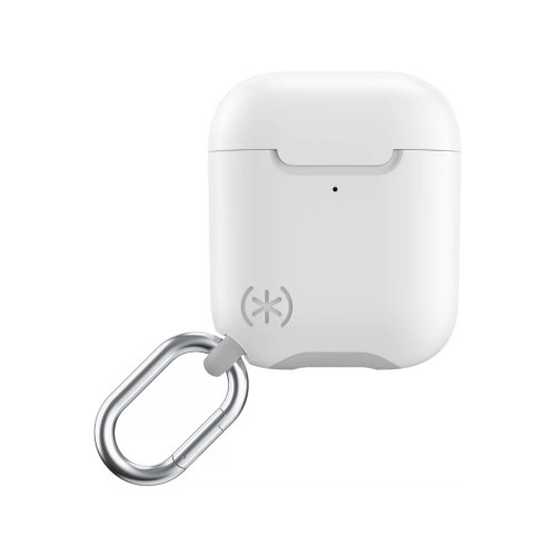 Чехол-накладка (пластиковый) Apple AirPods Speck Presidio Pro White/Marble Grey (SP-132765-8630)