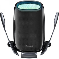 Автомобильный держатель Baseus Milky Way Electric Bracket Wireless Charger 15W Black (WXHW02-01)