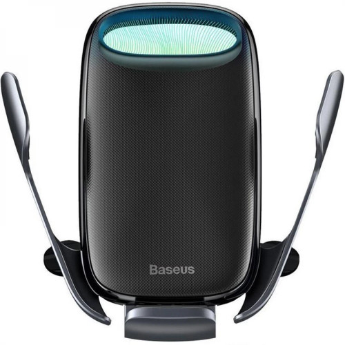 Автомобільний тримач Baseus Milky Way Electric Bracket Wireless Charger 15W Black (WXHW02-01)