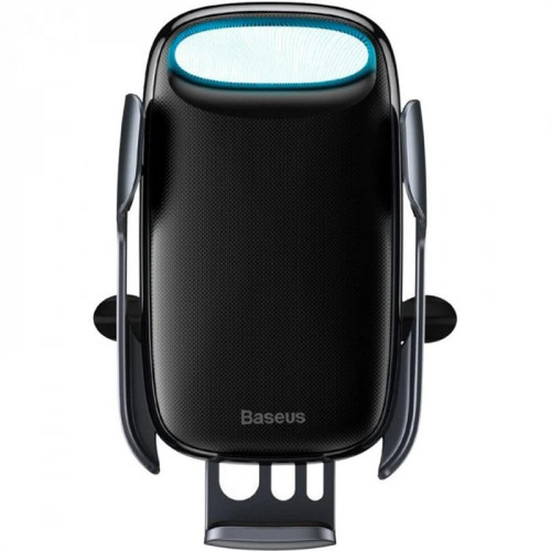 Автомобільний тримач Baseus Milky Way Electric Bracket Wireless Charger 15W Black (WXHW02-01)