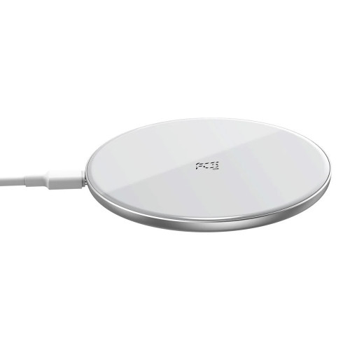 Baseus Simple Wireless Charger Simple 15W White (WXJK-B02)