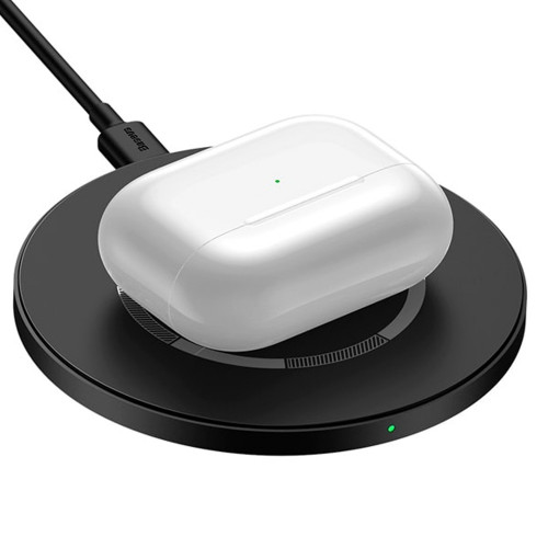 Baseus Simple Wireless Charger 15W Black (WXJK -E01)