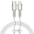 Baseus Cafule Series Metal Type-C To Lightning 1m 20W White (CATLJK-A02)