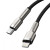 Baseus Cafule Series Metal Type-C To Lightning 1m 20W Black (CATLJK-A01)