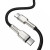 Baseus Cafule Series Metal Type-C to Type-C 1m 100W Black (CATJK-C01)