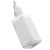 Baseus Mini Quick Charger 45W Type-C + USB with Mini Cable Type-C to Type-C 60W 1m White (CCGAN-Q02)