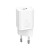 Baseus Super Silicone PD Charger 20W Type-C with Cable Type-C to Lightning White (TZCCSUP-B02)