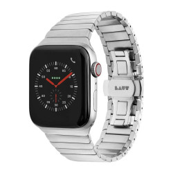 LAUT LINKS Watch 42/44mm Strap Silver (L_AWL_LI_SL)