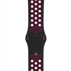 Apple Watch 38/40mm Nike Sport Band Black/Pink Blast (MWU72)