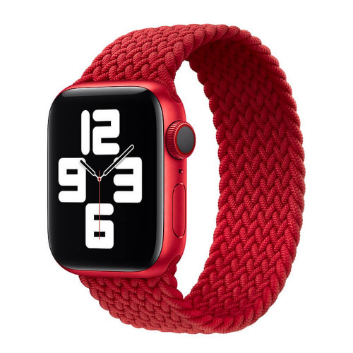 Apple Watch 42/44mm (PRODUCT)RED Braided Solo Loop - Size 9 (MY922)