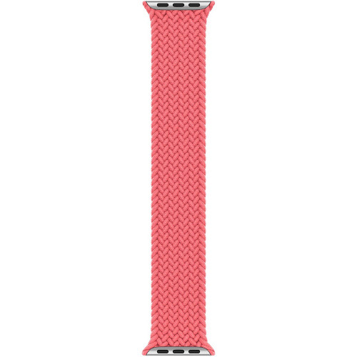 Apple Watch 38/40mm Pink Punch Braided Solo Loop - Size 4 (MY6D2)