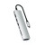 Satechi Aluminum Type-C Slim Multi-Port with Ethernet Adapter Silver (ST-UCSMA3S)