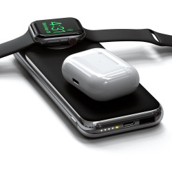 Satechi Quatro Wireless Charger 10000 mAh Space Gray (ST-UC10WPBM)