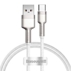 Baseus Cafule Metal USB toType-C 40W 1m White (CATJK-A02)