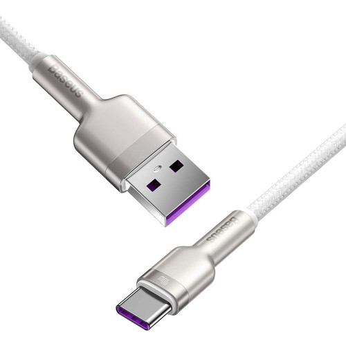 Baseus Cafule Metal USB toType-C 40W 1m White (CATJK-A02)