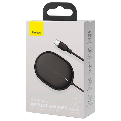 Baseus Light Magnetic 15W Black (WXQJ-01)