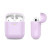 Чохол-накладка (силіконовий) Apple AirPods AhaStyle Lavender (X0024LOD57)