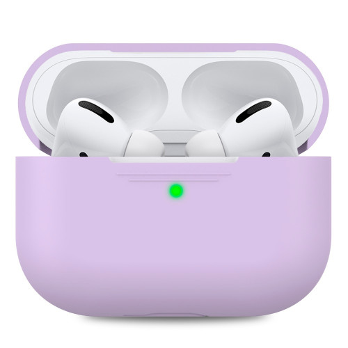 Чехол-накладка (силиконовый) Apple AirPods Pro AhaStyle Lavender (X002DQXZTN)