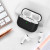 Чохол-накладка (силіконовий) Apple AirPods Pro AhaStyle Black (X002DQW0W1)