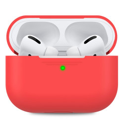Чохол-накладка (силіконовий) Apple AirPods Pro AhaStyle Red (X002DQW0VH)