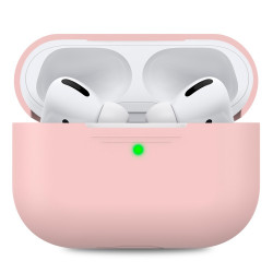 Чохол-накладка (силіконовий) Apple AirPods Pro AhaStyle Pink (X002DQXZTD)