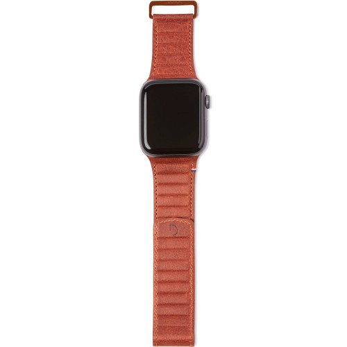 Decoded Leather Traction Watch 42/44mm Strap Brown (D9AWS44TS1CBN)