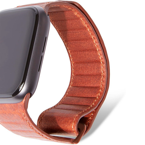 Decoded Leather Traction Watch 42/44mm Strap Brown (D9AWS44TS1CBN)