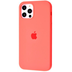 Чохол-накладка (силіконовий) для iPhone 12 Pro Max Silicone Case Full Cover Barbie Pink