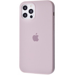 Чохол-накладка (силіконовий) для iPhone 12 Pro Max Silicone Case Full Cover Lavender
