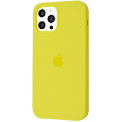 Чохол-накладка (силіконовий) для iPhone 12 Pro Max Silicone Case Full Cover Lemonade