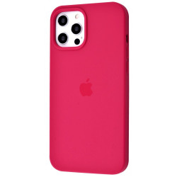 Чохол-накладка (силіконовий) для iPhone 12 Pro Max Silicone Case Full Cover Pomegranate