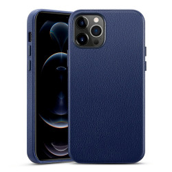 Чохол-накладка (шкіряний) Apple iPhone 12 Pro Max ESR Metro Premium Leather Case Blue
