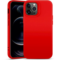 Чохол-накладка (силіконовий) Apple iPhone 12/12 Pro ESR Liquid Silicone Case Red