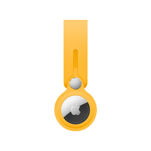 Брелок (силиконовый) для AirTag Loop High Copy Yellow