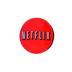 Держатель Pop Socket Social Networks Series with Glass Netflix
