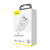 Baseus Speed Mini Dual U Charger 2USB 10.5W White (CCFS-R02)