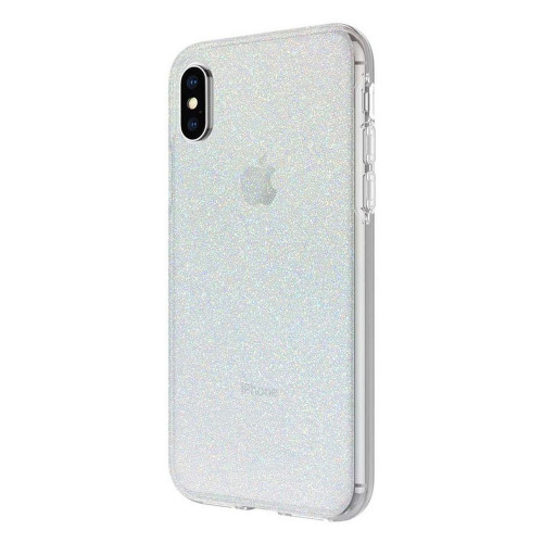 Чохол-накладка (пластиковий) Apple iPhone XS/X Incipio Design Series Iridescent White Glitter (IPH-1651-WTG)