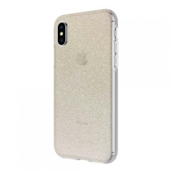 Чохол-накладка (пластиковий) Apple iPhone XS/X Incipio Design Series Champagne Glitter (IPH-1651-CHG)