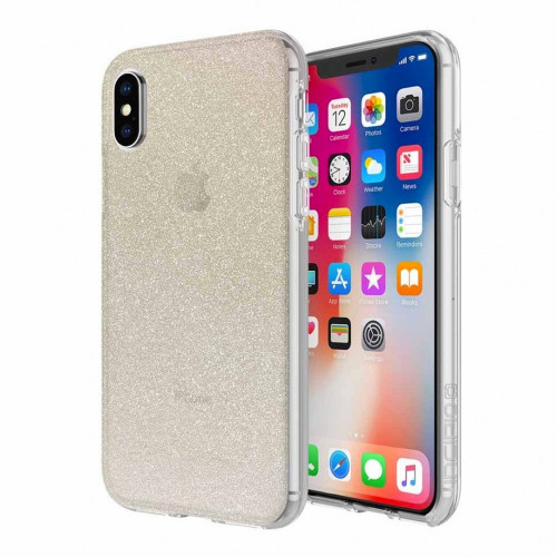 Чехол-накладка (пластиковый) Apple iPhone XS/X Incipio Design Series Champagne Glitter (IPH-1651-CHG)