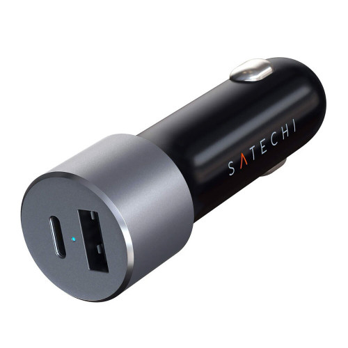 Satechi 72W Type-C PD Car Charger Adapter Space Gray (ST-TCPDCCM)